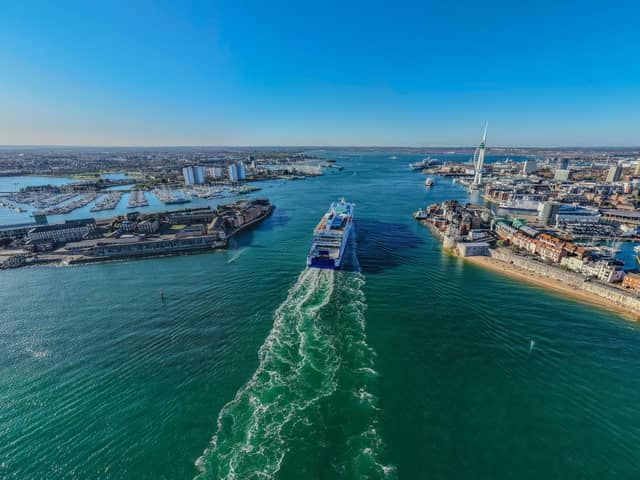 Entrance to Portsmouth Harbour