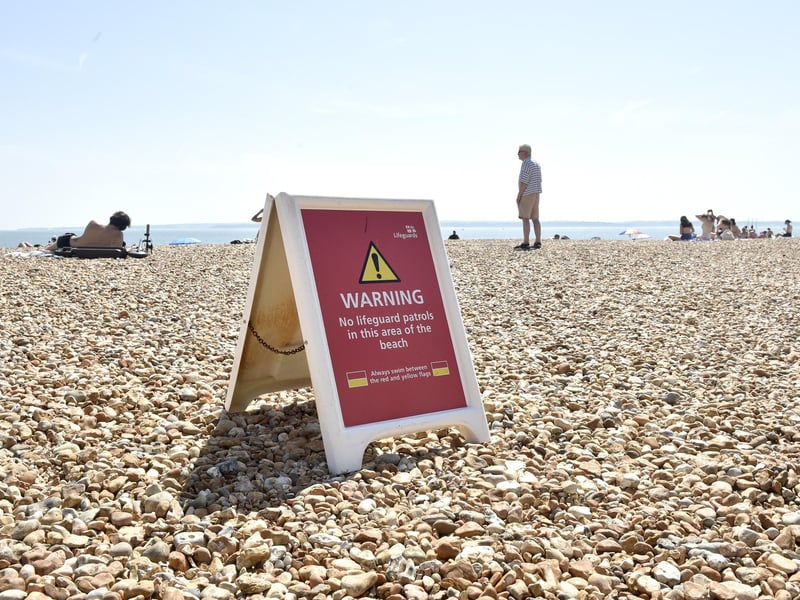 Temperatures reached as high as 31 degrees in Portsmouth on Tuesday, July 30, 2024.Picture: Sarah Standing (300724-7998)