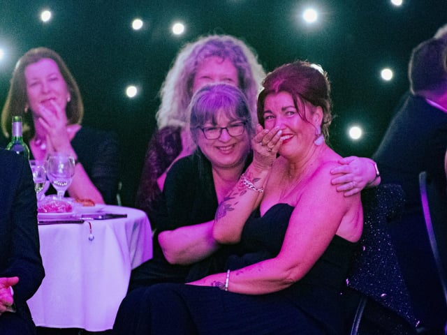 Lulu Whitmore reacts to her award.  Picture: Keith Woodland (270321-299)