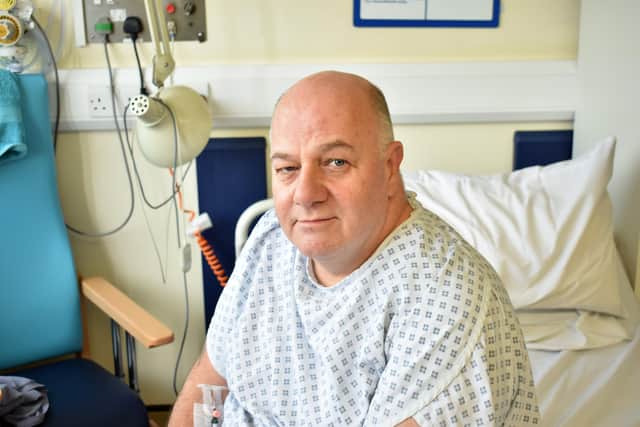 Derek, a stroke patient from Eastbourne