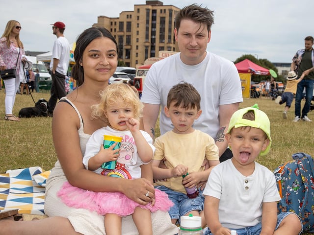 Southsea Common was transformed this weekend into a Thai craft and food extravanganza for the whole family. Pictured - Stevens Family from PortsmouthPhotos by Alex Shute
