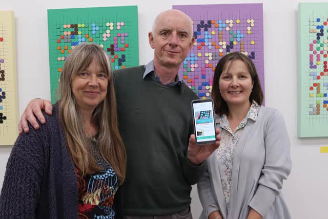 From left, Gill Stary, Hugh Stary, Alison Knott - the Localwise Solent team. Picture: Keziah Matthews