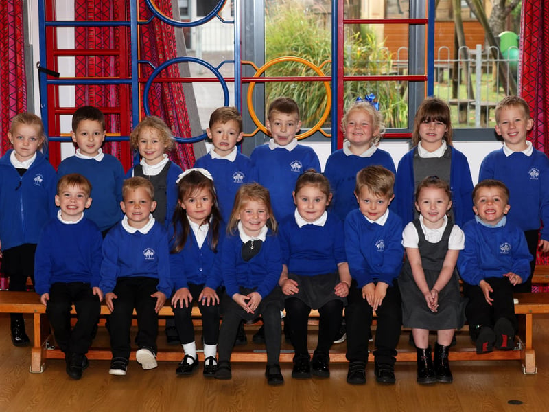 Reception Class Schools 2024.Pictured is Sharps Copse Primary and Nursery School  - Angel Sharks Class.Picture: Sam Stephenson.