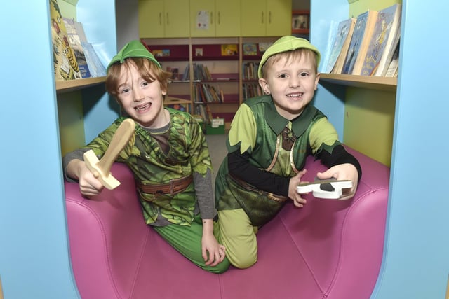 Pictured is: (l-r) Jude Cross (6) and Errol Atkins (5).
Picture: Sarah Standing (020323-641)