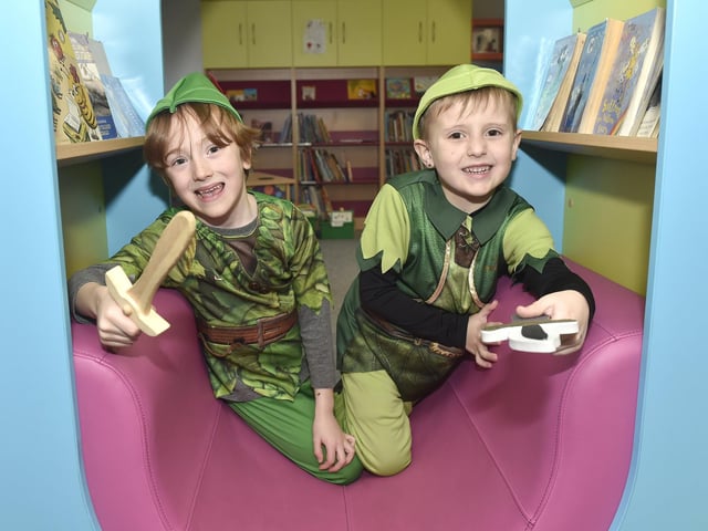 Pictured is: (l-r) Jude Cross (6) and Errol Atkins (5).
Picture: Sarah Standing (020323-641)