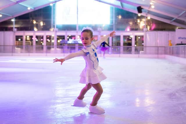 Pictured: Serafina D'Cruze, the seven-year-old star of the new Asda Christmas advert. 

Picture: Habibur Rahman