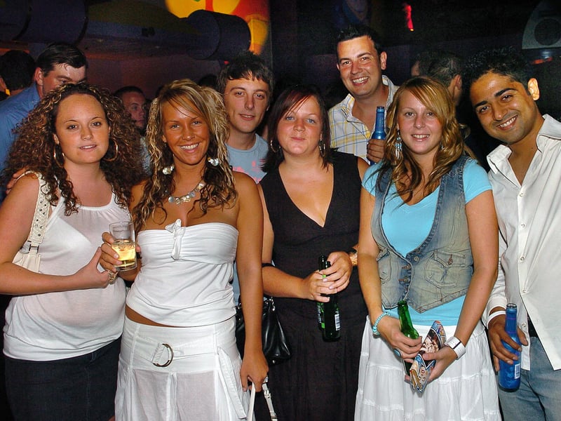 Revellers having a good time at Time & Envy nightclub in Southsea. Picture: (053532-0118)