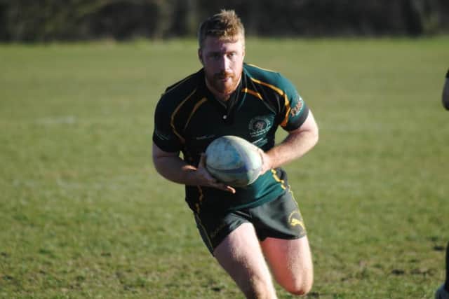Head coach Liam Moggeridge got his first try of the season