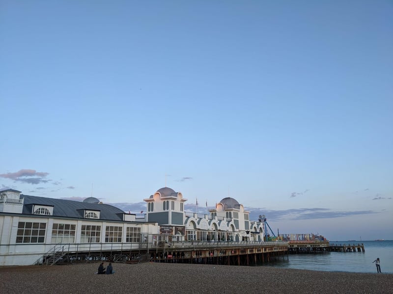 The end of South Parade Pier is a popular year-round fishing spot, with rods available to rent from the Best of British Food Kiosk. According to VisitPortsmouth, here you can  catch mackerel, bream, bass, mullet, pollack and more.