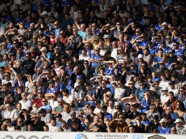17,748 fans were present at Fratton Pak today for the win against Lincoln