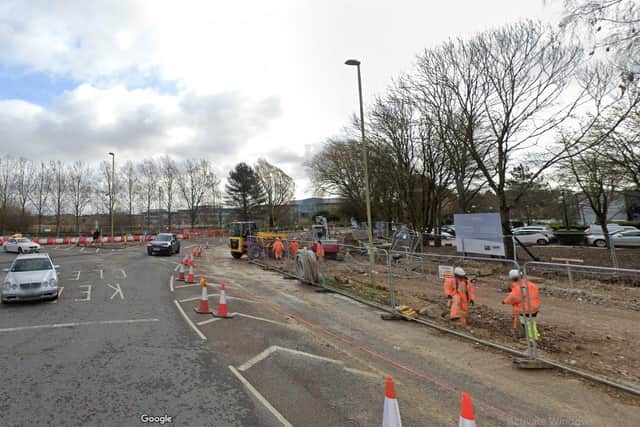 Parkway South Roundabout in Whiteley, works to improve Junction 9 M27. Picture by Google Maps.