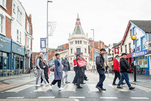 Albert Road traders on Albert Road, Portsmouth on Friday 3rd December 2021
Picture: Habibur Rahman