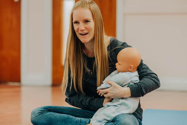 Sarah Lewis, who runs Pregnancy & Post Natal Services in Portsmouth