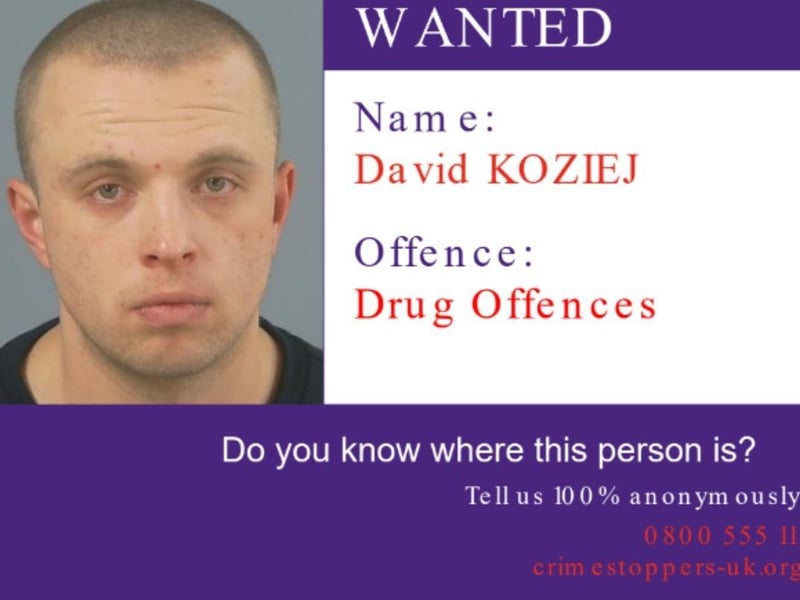 Hampshire and Isle of Wight Constabulary, in partnership with the charity Crimestoppers, has launched a Most Wanted gallery of faces showing those who have been charged with an offence/s and have failed to appear at court.Picture: Hampshire and Isle of Wight Constabulary/ Crimestoppers