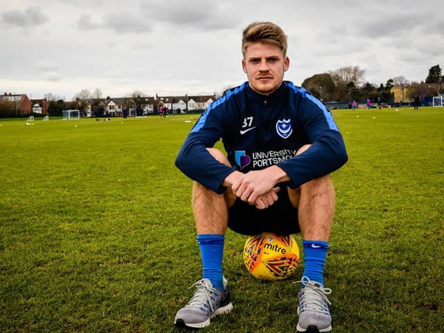 Lloyd Isgrove was one of six Pompey signings in January 2019 ahead of the Blues' collapse from League One leaders to finishing in fourth place. Picture: Colin Farmery/Portsmouth FC