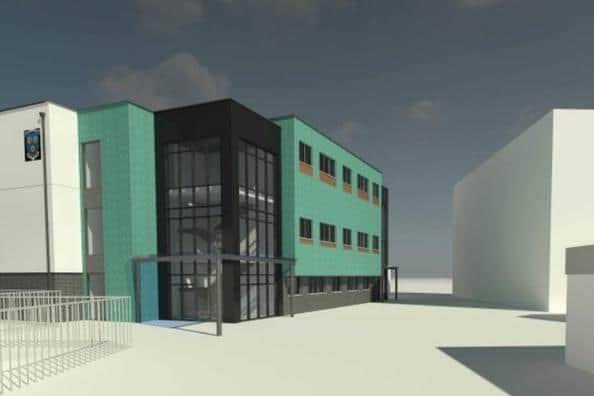 A new design and technology and art building planned for St Edmund's School in Portsmouth