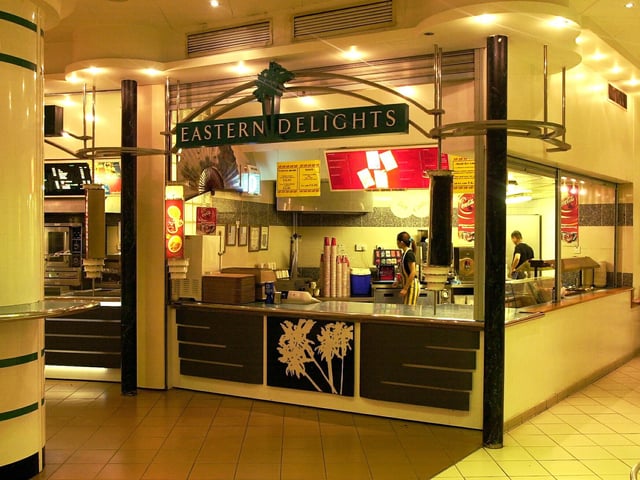 While the shopping centre is still going strong, you can no longer dine out at its once famous food court.