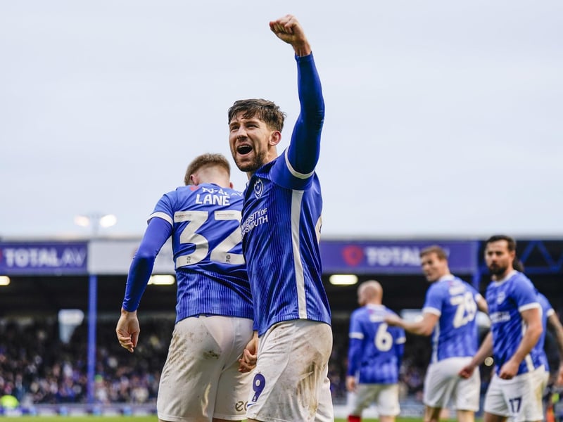 Check out our brilliant gallery as Pompey fans roared their team on to victory over Northampton. Pics: Jason Brown.