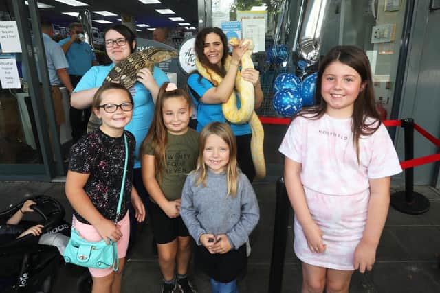 The Aquatic Reptile Superstore in Greywell Road, Leigh Park celebrating their fist birthday. Picture: Sam Stephenson