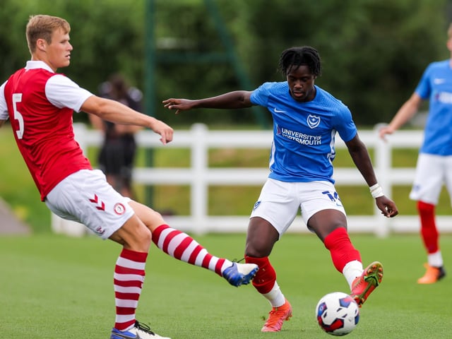 The winger suffered a season-ending injury this time last year in a pre-season friendly at Luton. Twelve months on, and the injury doesn't appear to have impacted Reid's ability. He'll be putting pressure on Harness, Jacobs and Curtis if they don't deliver. Also fancies himself as a centre-forward. Picture: Rogan/Fever Pitch