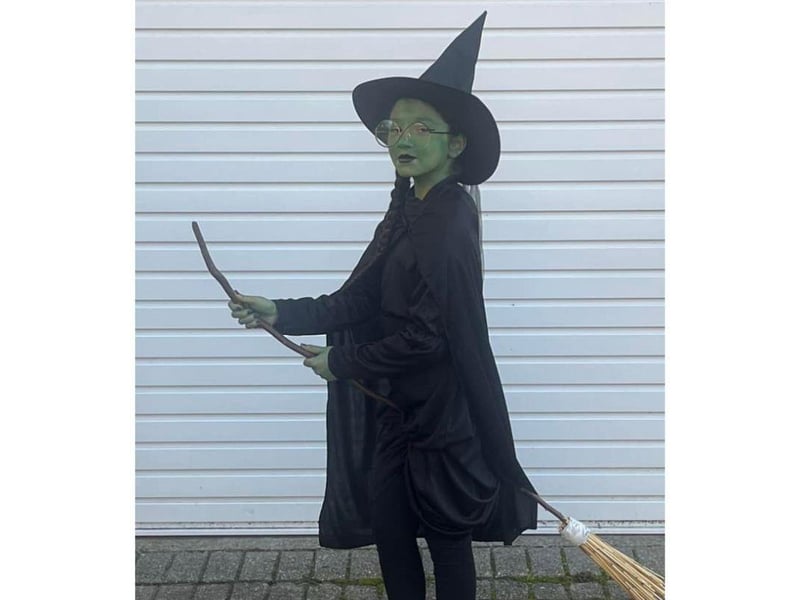 This Elphaba costume is absolutely superb!