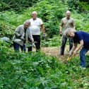 Friends of Park Wood at work