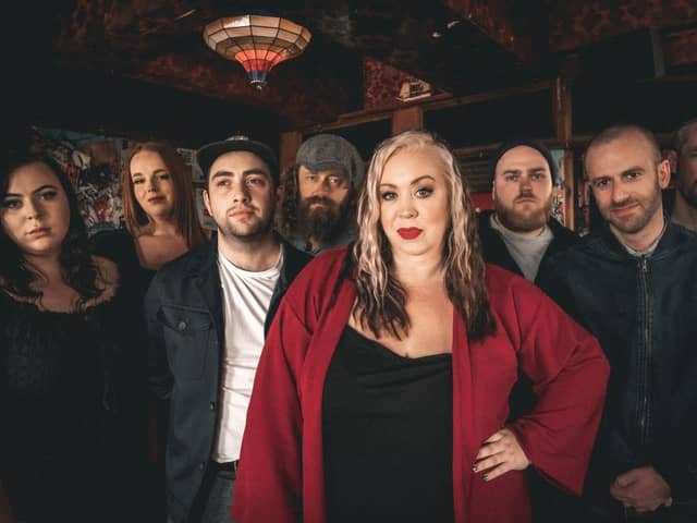 Amba Tremain and her solo band. They play The Wedgewood Rooms on October 16, 2022. Picture by Sam Carter-Brazier