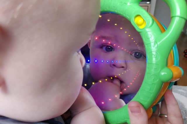Koah Booker.
Samantha is trying to raise enough money so that her son can see a private specialist consultant to help him before he starts mainstream school.