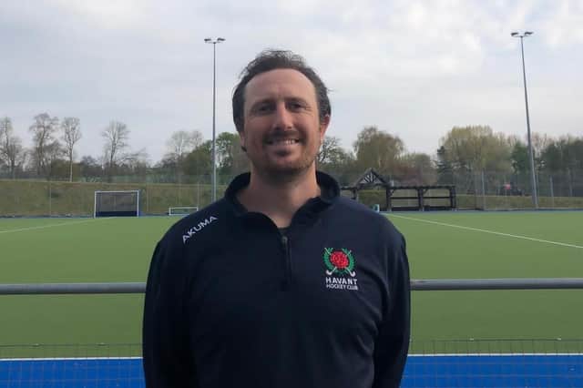 Havant Hockey Club head coach James Morris