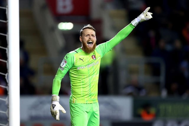 Age: 23 - Position: Goalkeeper - Current club: Rotherham United, Football Manager valuation: £1.7million - £5.2million - Average rating in simulated season: 7.12