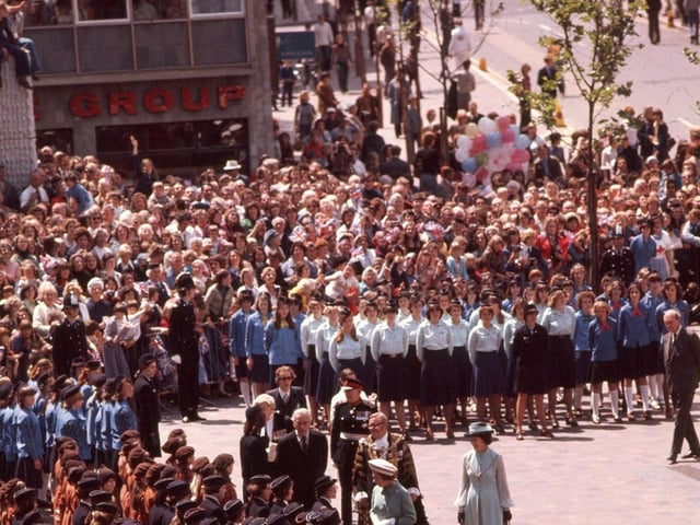 Queen Elizabeth's Silver Jubilee visit to Portsmouth in 1977
Picture: The News Portsmouth