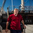 Ed Balls visits HMS Victory, Portsmouth in BBC One's Who Do You Think You Are?




**STRICTLY EMBARGOED NOT FOR PUBLICATION BEFORE 00:01 HRS ON TUESDAY 23RD NOVEMBER 2021** Ed Balls - (C) Wall to Wall Media Ltd - Photographer: Stephen Perry