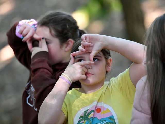 Young people on a Generation Green school trip