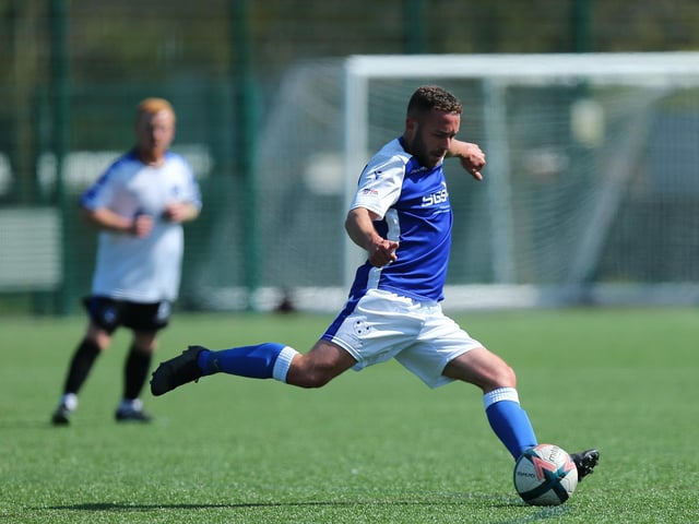Denmead's Danny Lucas. Picture: Chris Moorhouse