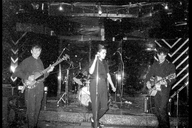 The first ever Emptifish show at Granny's in The Tricorn Centre in Portsmouth in 1983. .