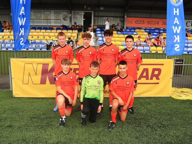 AFC Portchester Vikings U14s at the Havant and Waterlooville Summer Tournament. Picture: Dave Haines