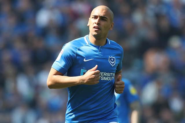 Former Pompey striker James Vaughan