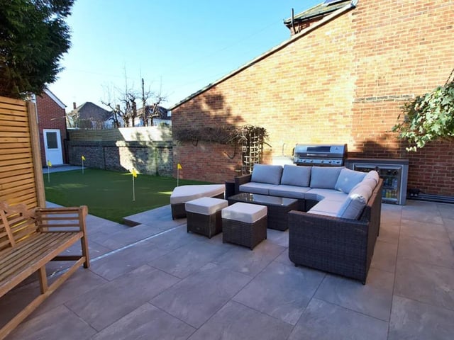This home is on the market for £1,350,000 and it is being sold with Keller Williams Advantage Estate Agents.