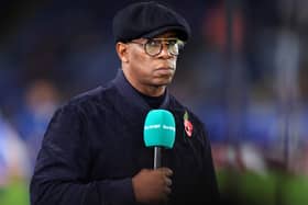 Former Arsenal striker Ian Wright