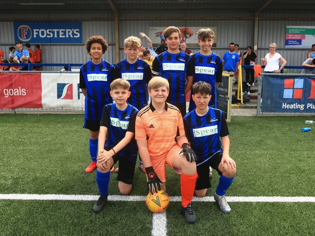 Shooters FC Blue U13s at the Havant and Waterlooville Summer Tournament. Picture: Dave Haines