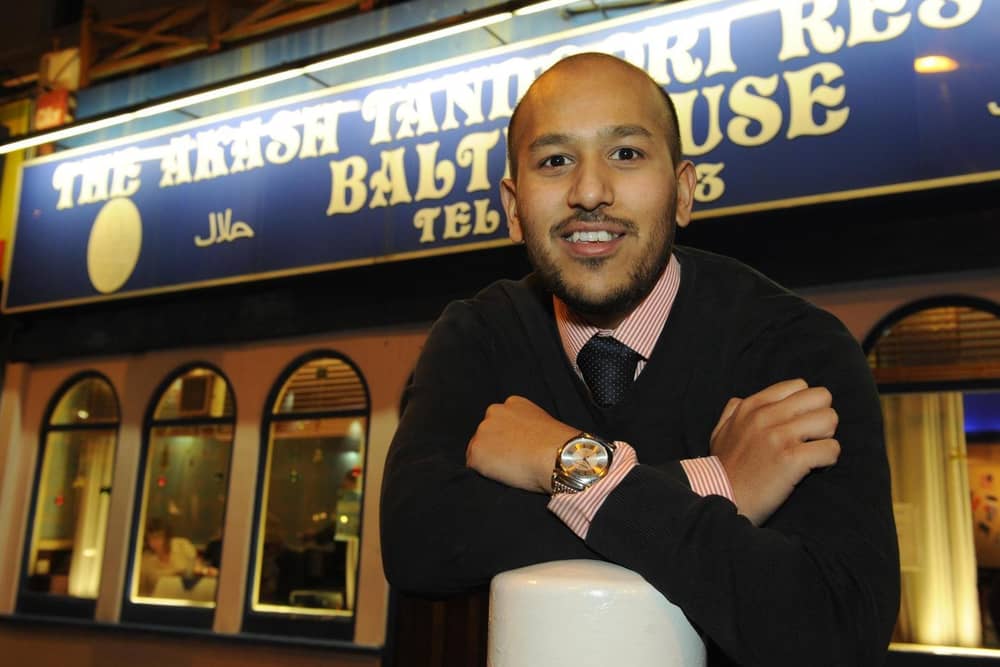 Faz Ahmed manager at The Akash will appear on a Channel 5 show on Saturday, November 7. Picture: Paul Jacobs/The News