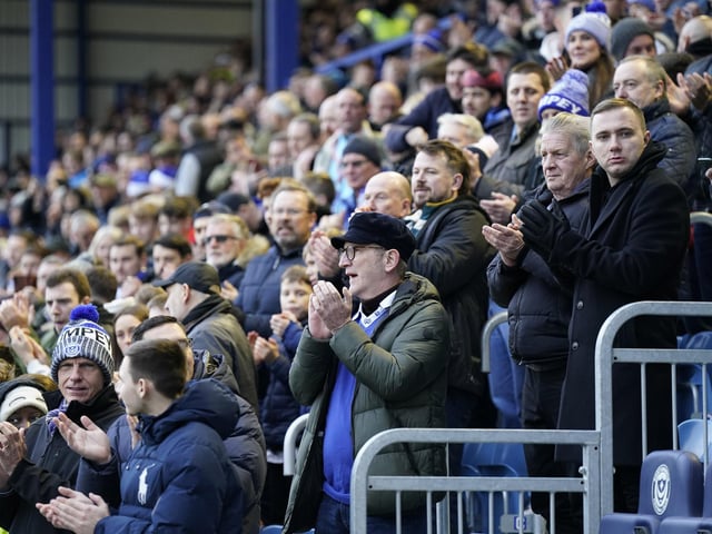Our photographer Jason Brown captured all the action - on and off the pitch - at Fratton Park for Pompey's clash with Fleetwood.
