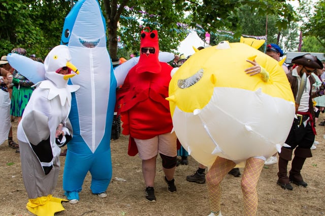 Fancy Dress Competition at The Isle of Wight Festival 2022.