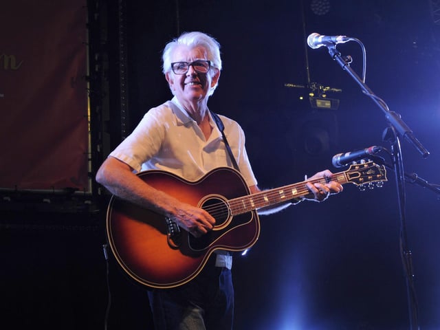 Nick Lowe peforming at Wickham Festival in 2021.
Picture: Paul Windsor