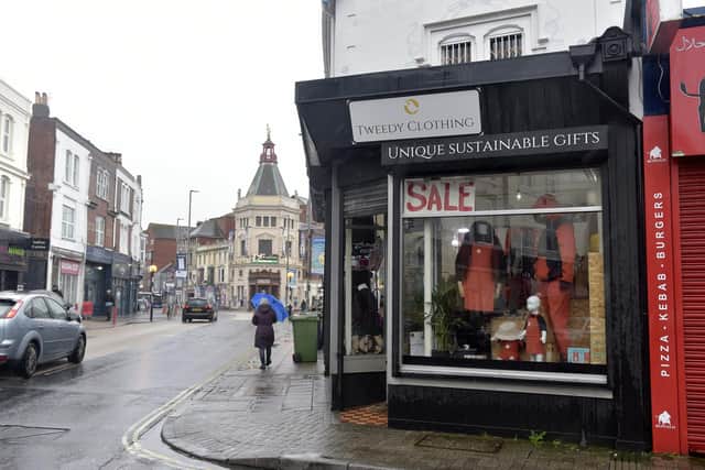 Tweedy Clothing in Albert Road, Southsea, specialises in sustainable clothes - some of which are made from recycled plastic bottles.
Picture: Sarah Standing