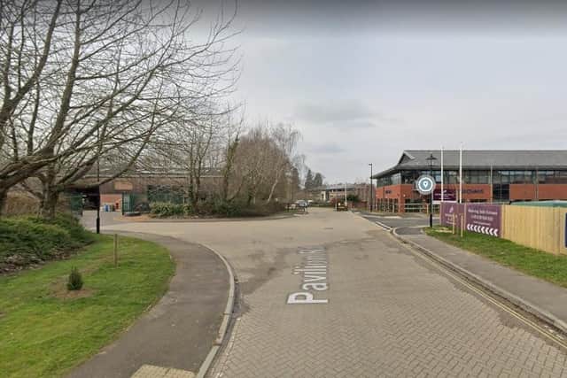 Teenagers were setting off fireworks in Pavilion Road, near Baden Powell Lodge, Hedge End. Picture: Google Street View.