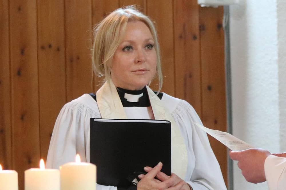 The Rev Samantha Martell.