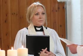 The Rev Samantha Martell.