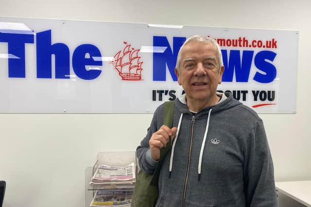Richard Mills, a former Corporal in the British Army reserves, also answered the plea for help, travelling all the way from his home in Southampton to hand over a bag of warm clothing and ex-military kit.