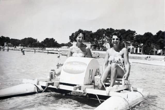 Norma Waldren from Baffins, celebrated her 100th birthday on Tuesday, April 26 at her home.
Pictured is: (right) Norma Waldren with her best friend Pat whilst on holiday in Majorca in 1960.